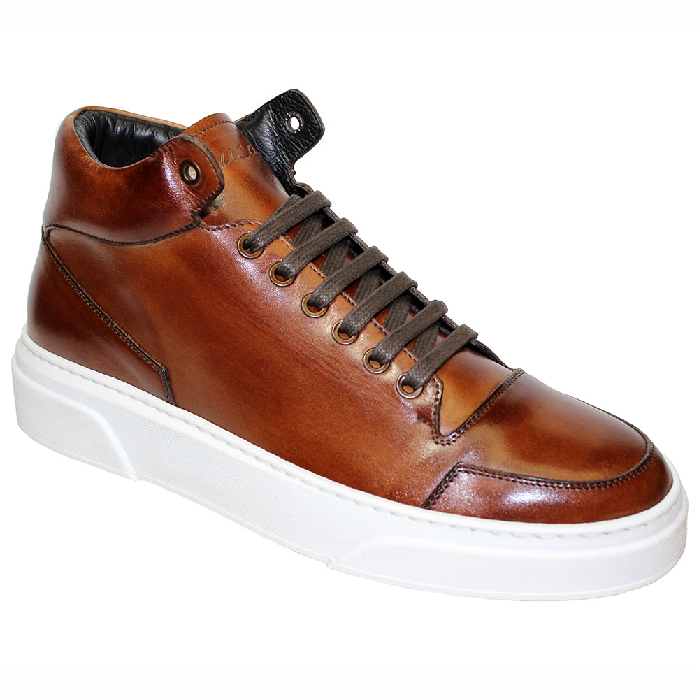 Duca by Matiste Balzano Leather Sneakers Brandy