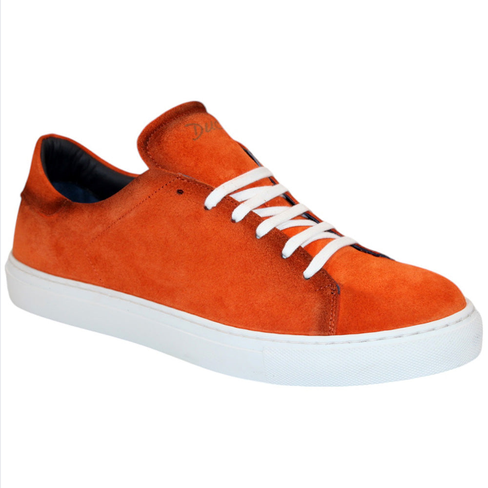 Duca by Matiste Cremona Suede Sneakers Orange