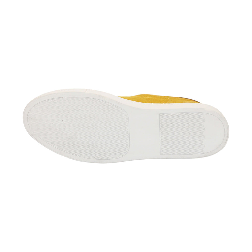 Duca by Matiste Cremona Suede Sneakers Yellow