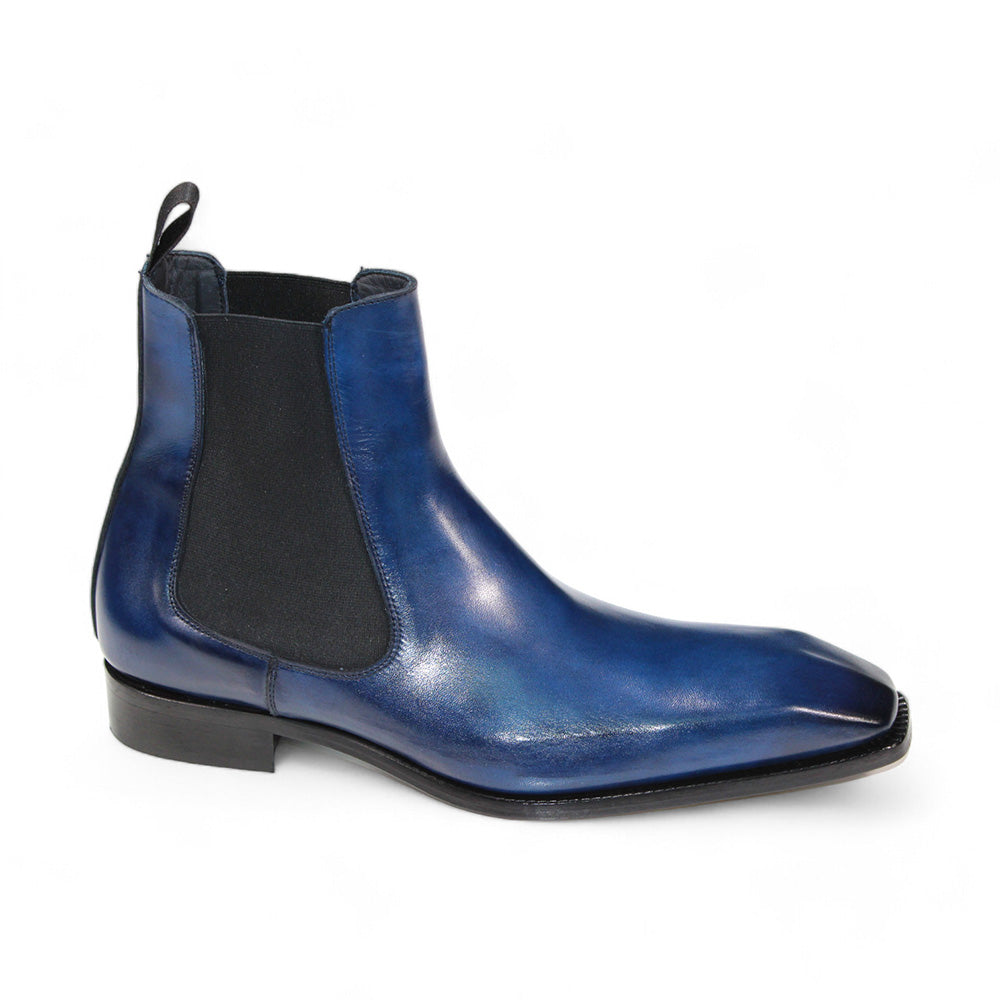 Duca by Matiste Empoli Genuine Leather Boots Blue