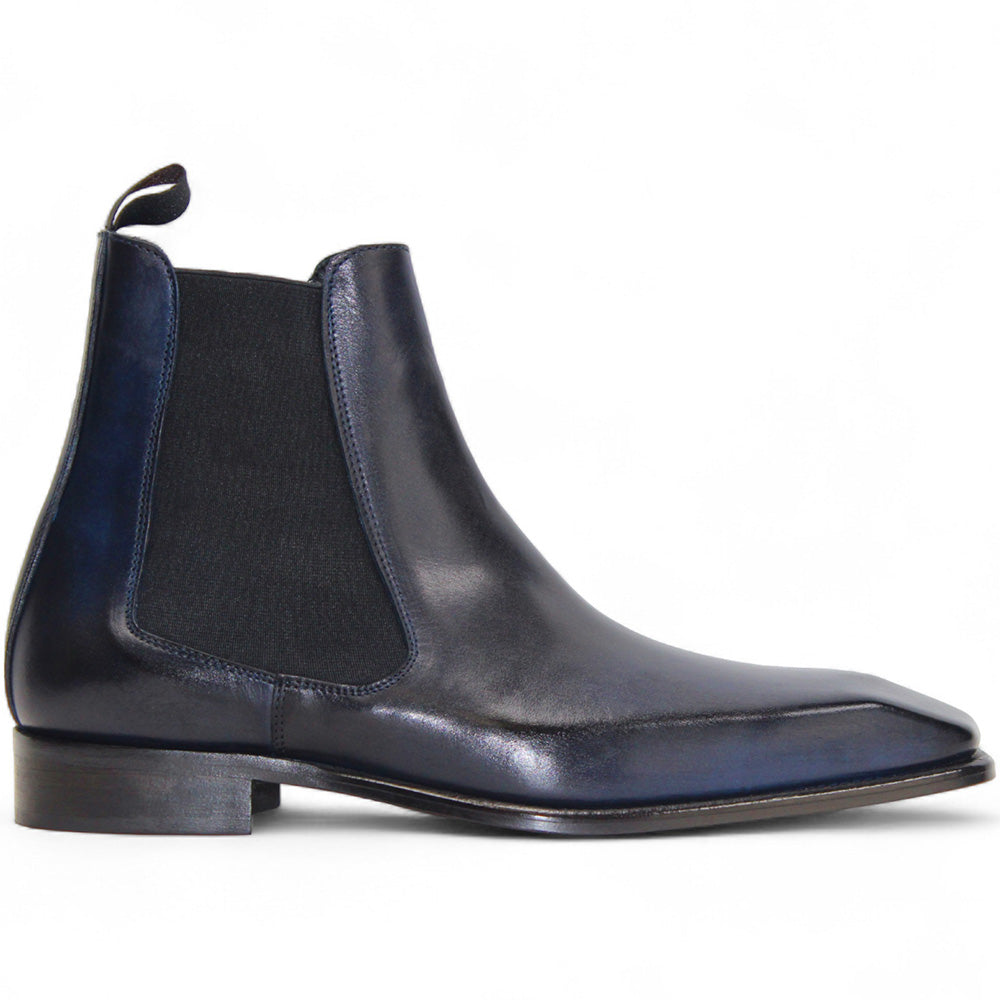 Duca by Matiste Empoli Genuine Leather Boots Blue