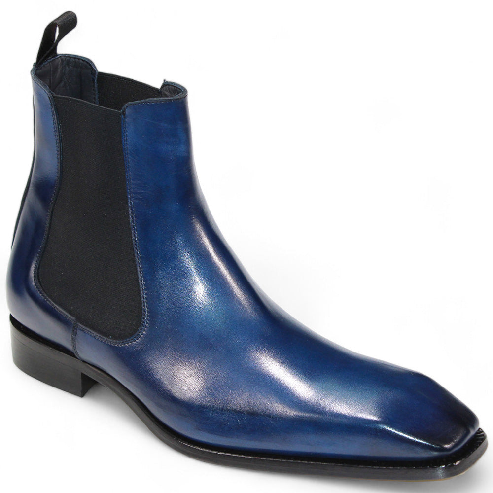Duca by Matiste Empoli Genuine Leather Boots Blue