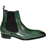 Duca by Matiste Empoli Genuine Leather Boots Green