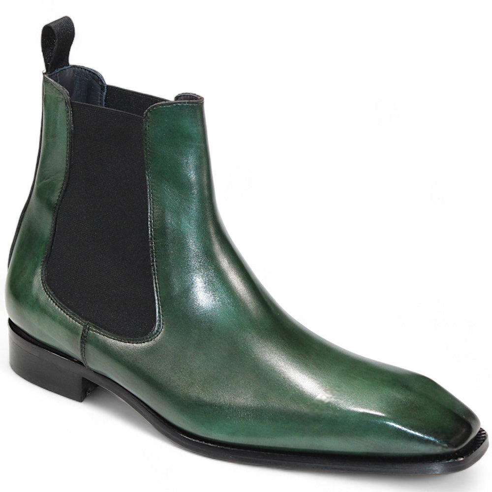 Duca by Matiste Empoli Genuine Leather Boots Green