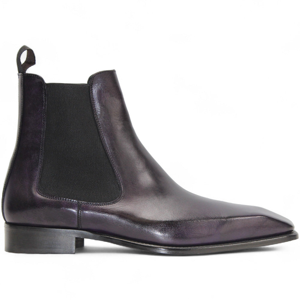 Duca by Matiste Empoli Genuine Leather Boots Purple