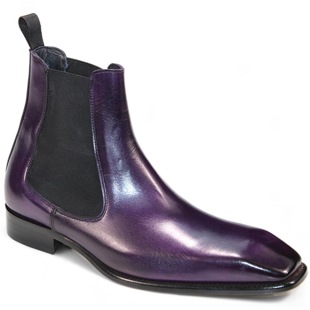 Duca by Matiste Empoli Genuine Leather Boots Purple