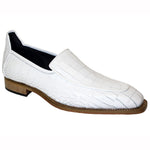 Duca by Matiste Fano Croc Print Shoes White