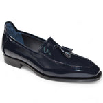 Duca by Matiste Fano Patent Leather Loafers Navy