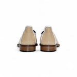 Duca by Matiste Fano Patent Leather Slip-on Shoes Beige/White