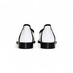Duca by Matiste Fano Patent Leather Slip-on Shoes White/Black