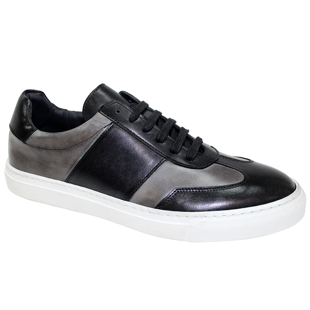 Duca by Matiste Fermo Calfskin Sneakers Black Combo
