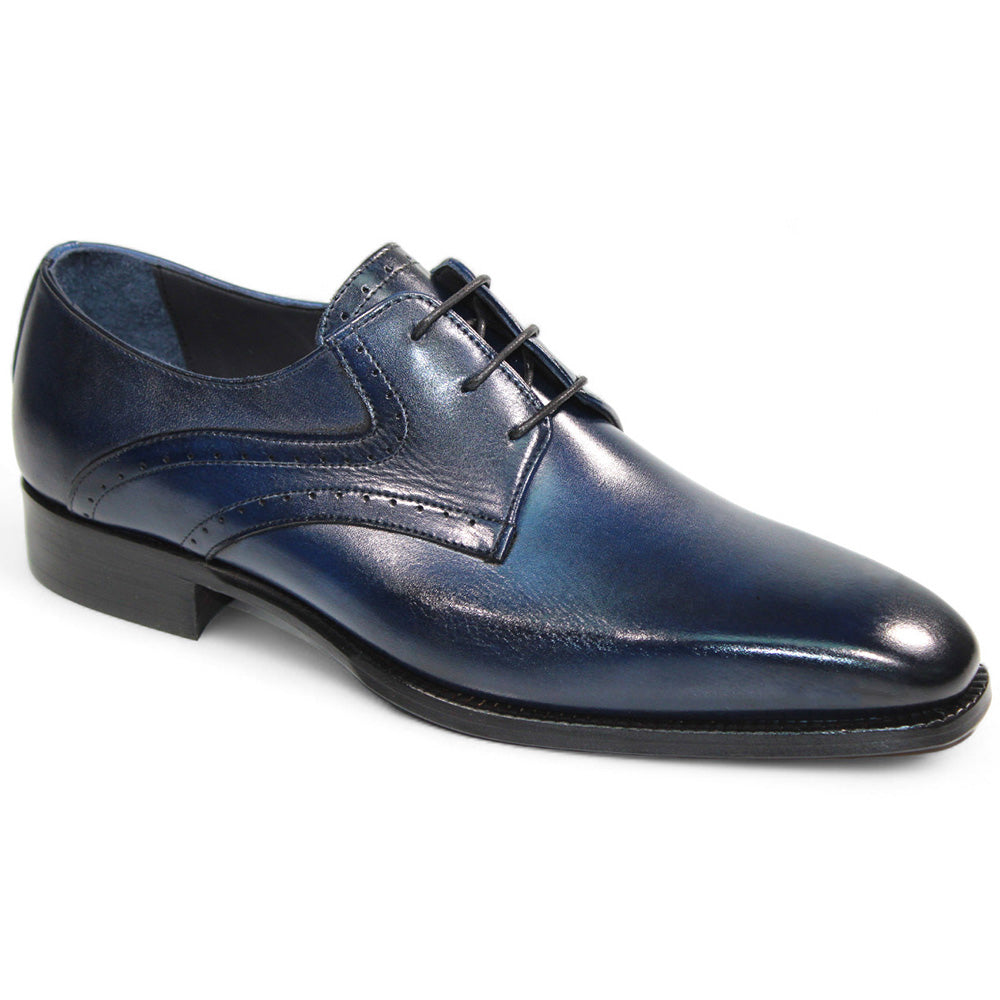 Duca by Matiste Forano Leather Shoes Navy
