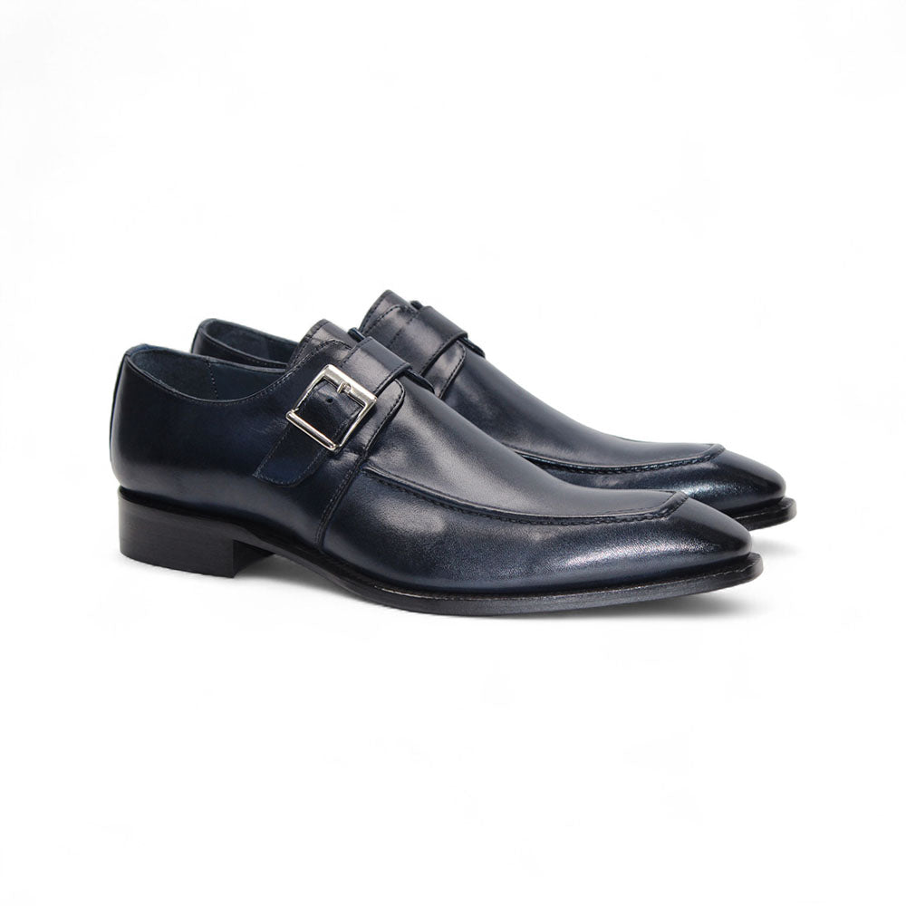 Duca by Matiste Garda Leather Shoes Navy