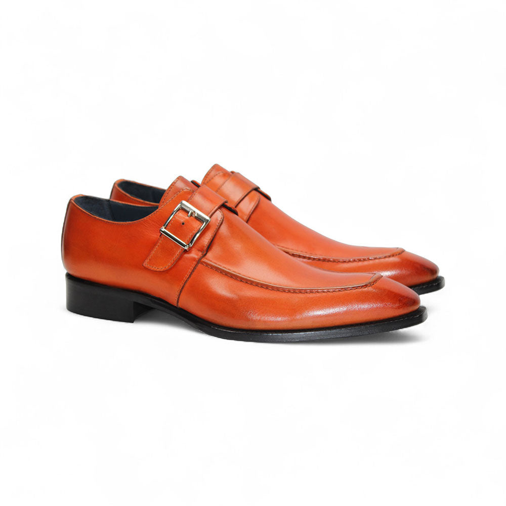 Duca by Matiste Garda Leather Shoes Orange
