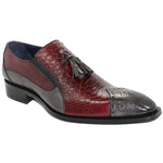 Duca by Matiste Genoa Grey/Wine Shoes