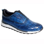 Duca by Matiste Imola Croc Print Sneakers Jeans