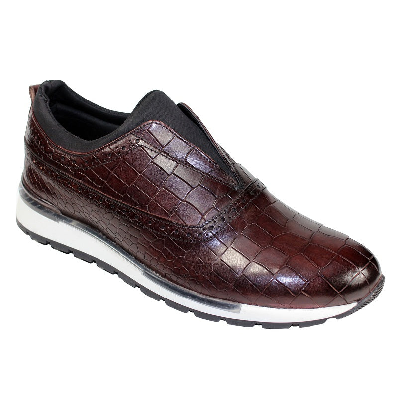 Duca by Matiste Imola Slip On Sneakers Burgundy