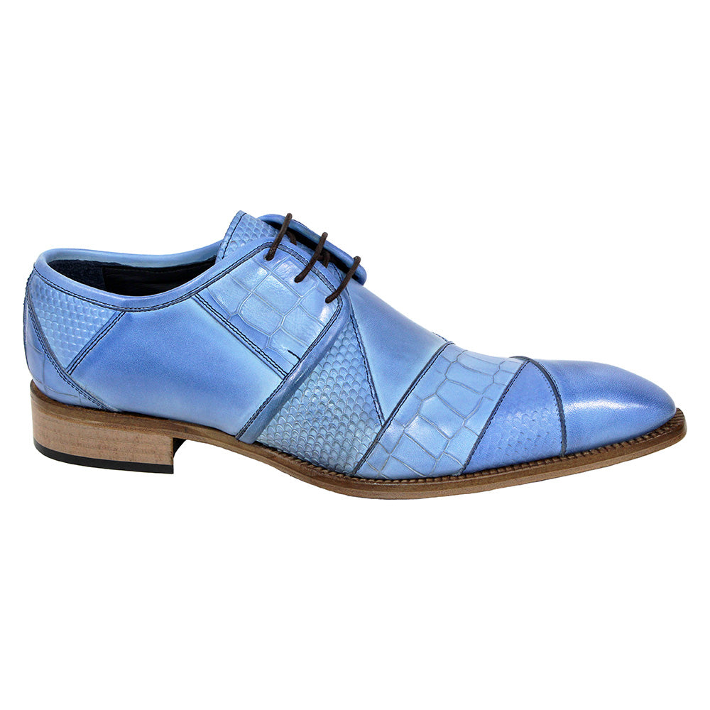 Duca by Matiste Imperio Calfskin Shoes Light Blue
