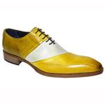 Duca by Matiste Livorno Leather Shoes Yellow Combo