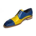 Duca by Matiste Lombardi Leather Ocean Blue/Yellow