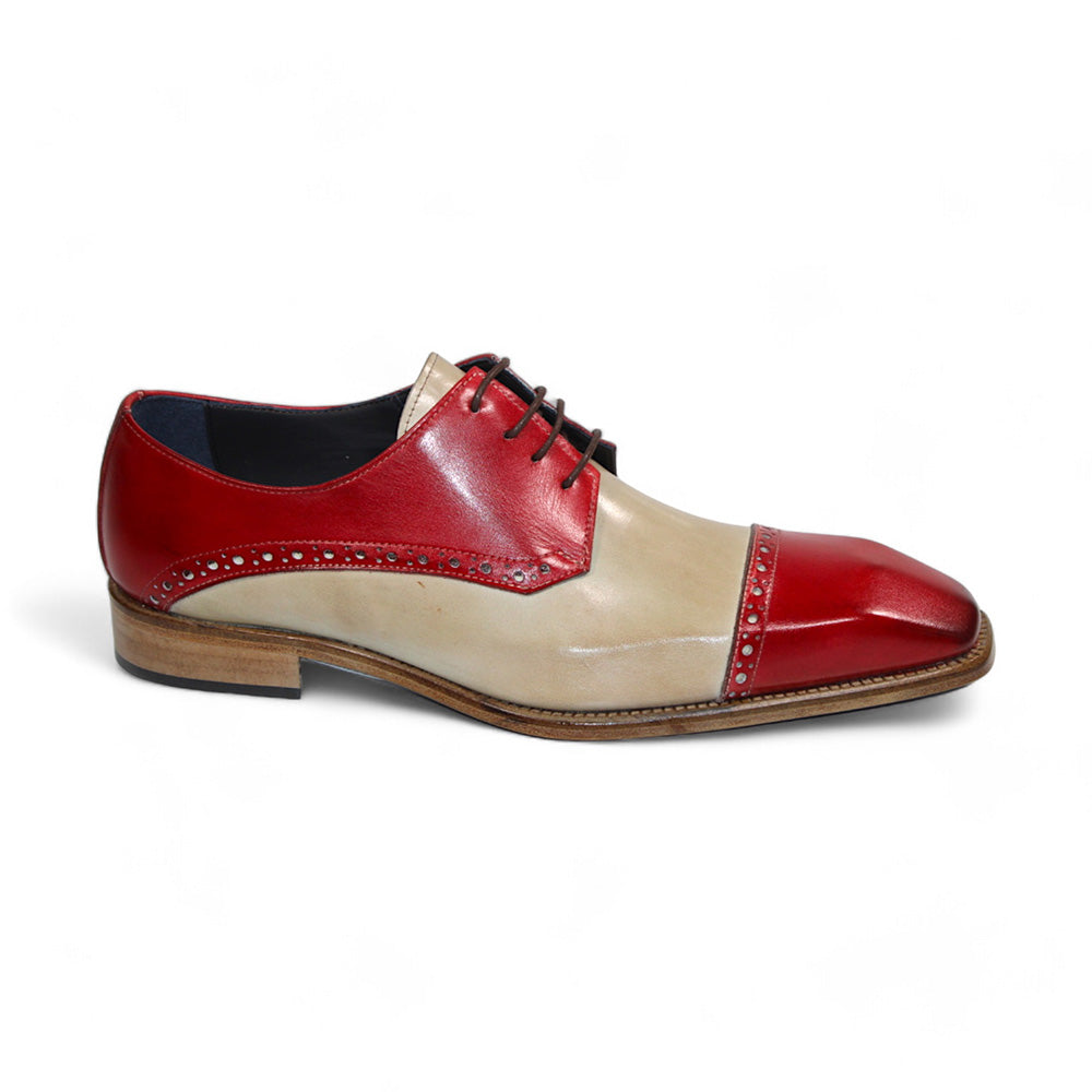 Duca by Matiste Lombardi Leather Red/Beige