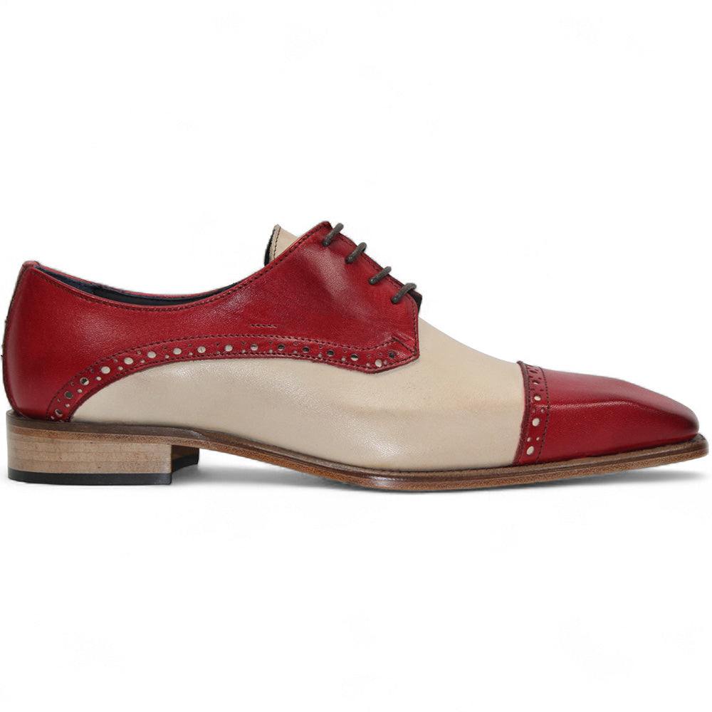Duca by Matiste Lombardi Leather Red/Beige