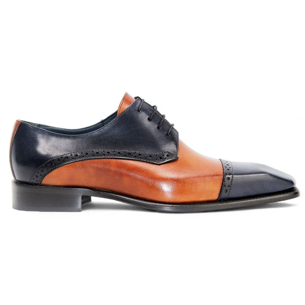Duca by Matiste Lombardi Leather Navy / Cognac