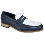 Duca by Matiste Lugano Loafers Navy / White