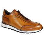 Duca by Matiste Marini Calfskin Sneakers Cognac