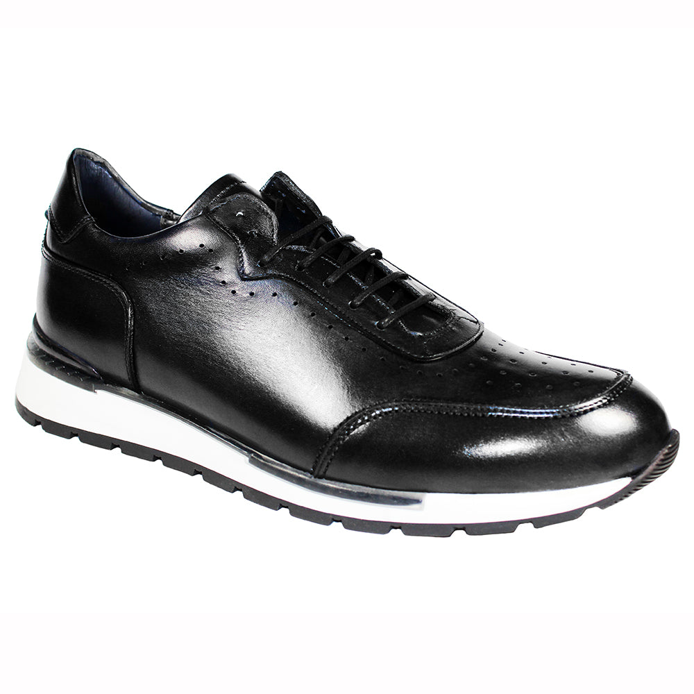 Duca by Matiste Marini Leather Sneakers Black
