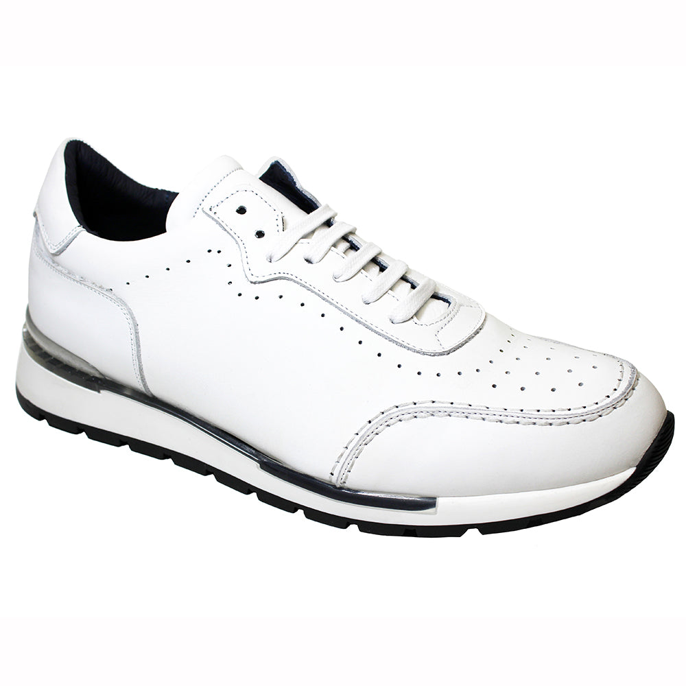 Duca by Matiste Marini Leather Sneakers White