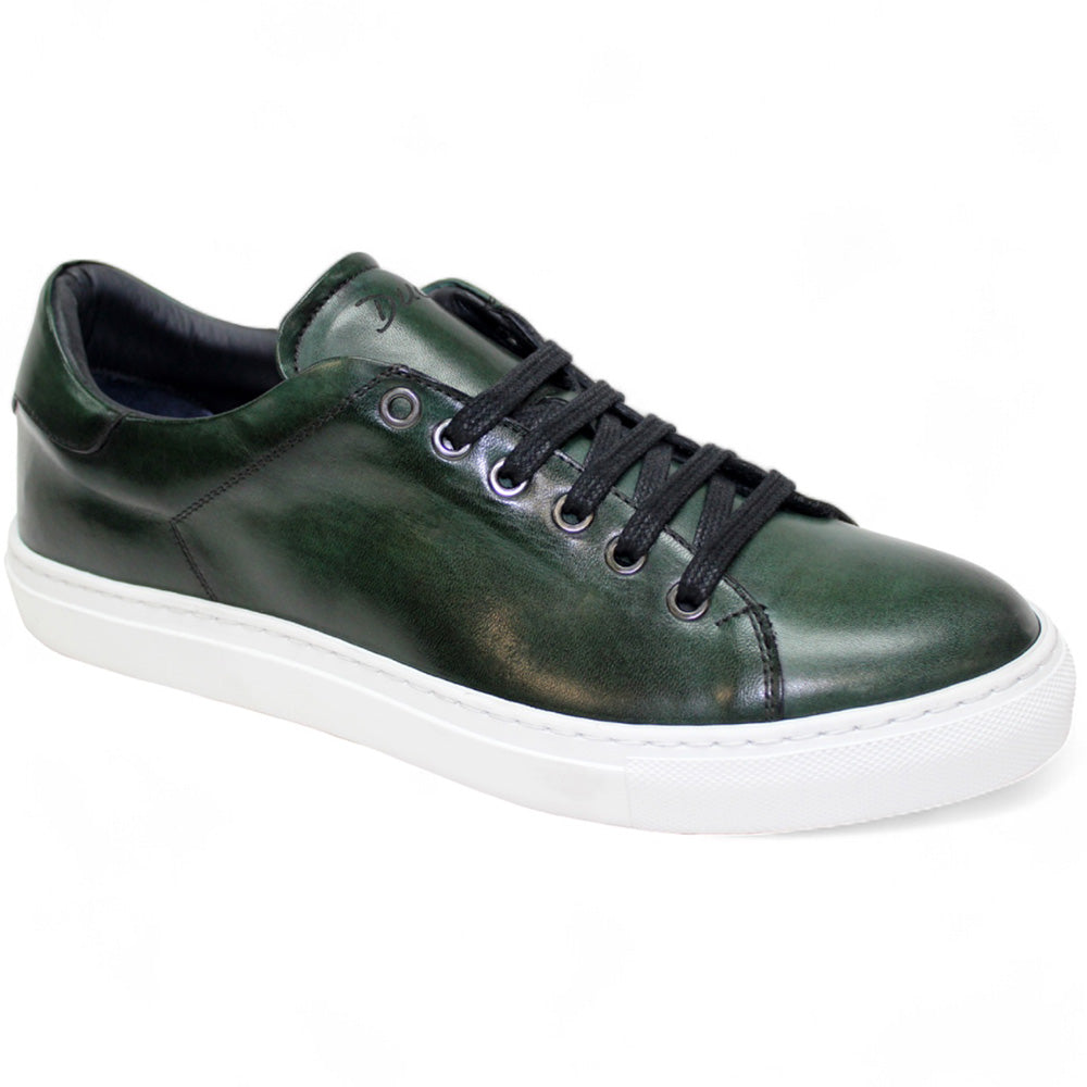 Duca by Matiste Monza Genuine Leather Sneakers Green