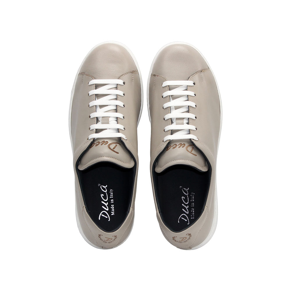 Duca by Matiste Monza Leather Sneakers Grey