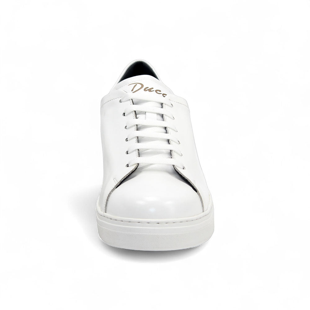 Duca by Matiste Monza Leather Sneakers White