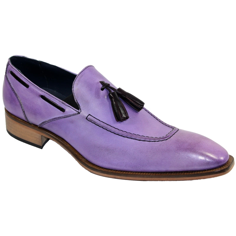 Duca by Matiste Rieti Tassel Loafers Lavender