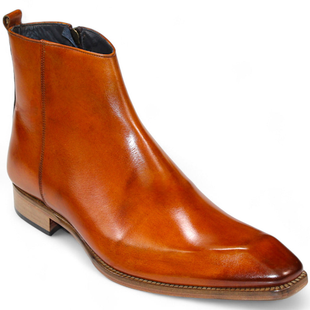 Duca by Matiste Romano Genuine Leather Boots Gold