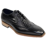 Duca by Matiste Salerno Wingtip Shoes Black