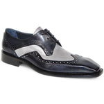 Duca by Matiste Saranno Calfskin Shoes Black / Light Grey