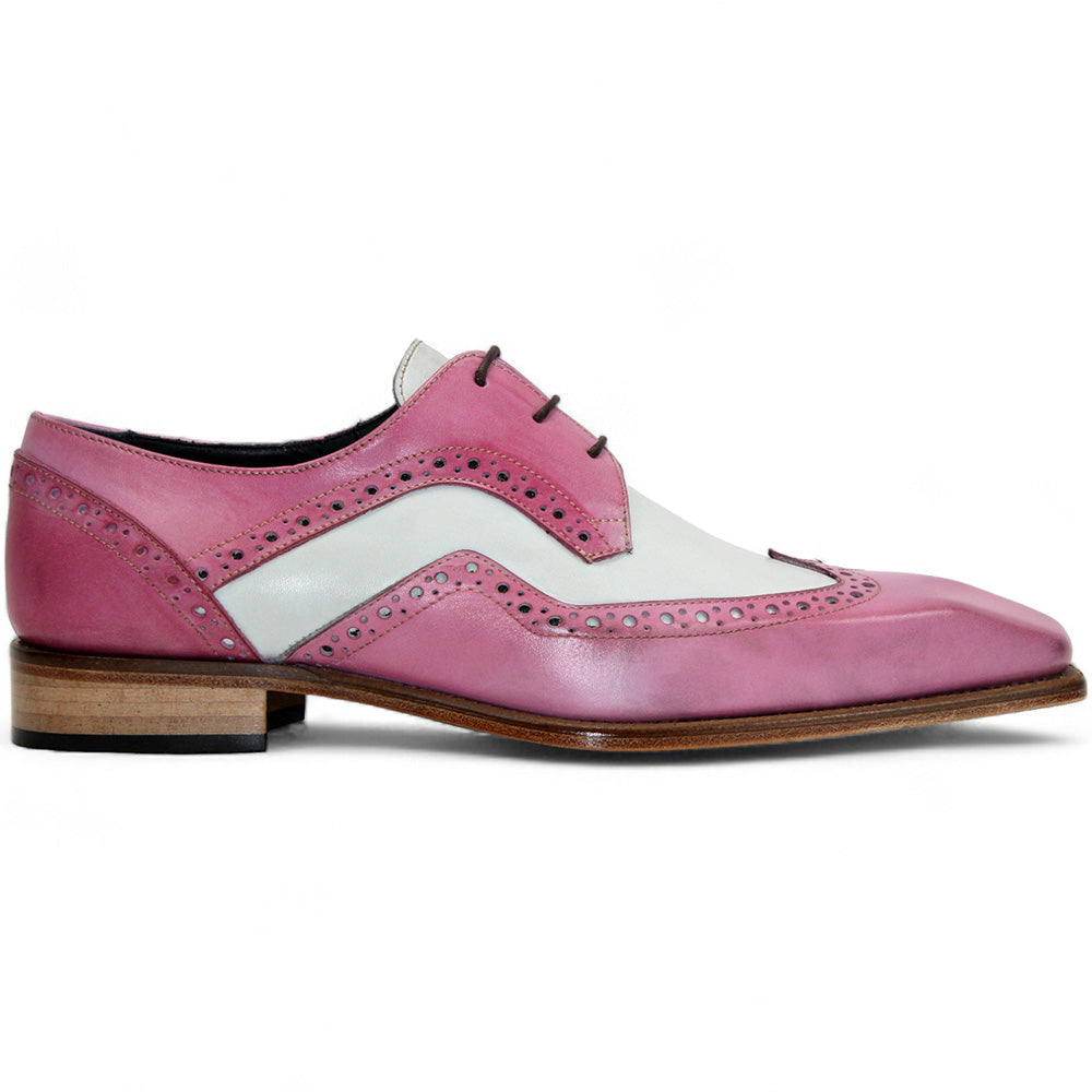 Duca by Matiste Saranno Genuine Leather Shoes Pink/Bone