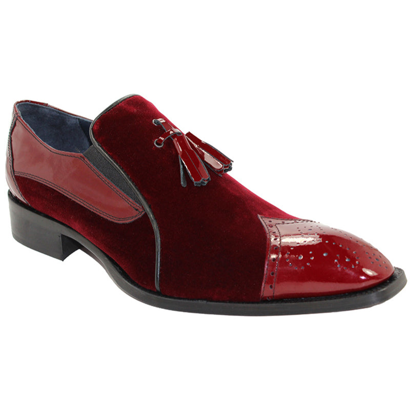 Duca by Matiste Sarno Burgundy Shoes