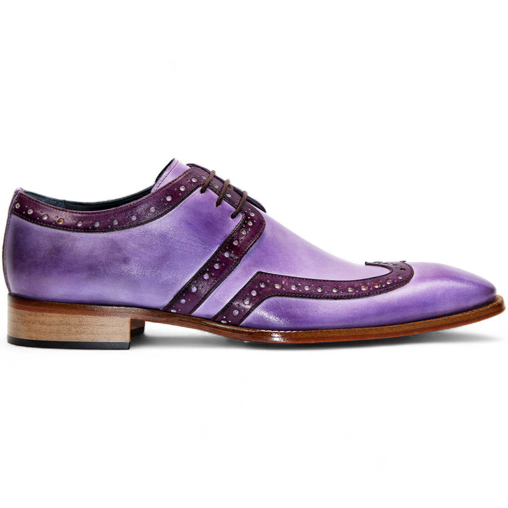 Duca by Matiste Savona Leather Shoes Lavender / Purple