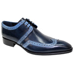 Duca by Matiste Savona Leather Shoes Navy / L Blue