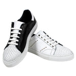 Duca by Matiste Sorrento Calfskin Sneakers White / Black