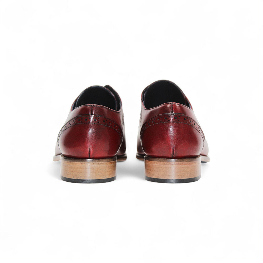 Duca by Matiste Spada Leather Shoes Antique Red