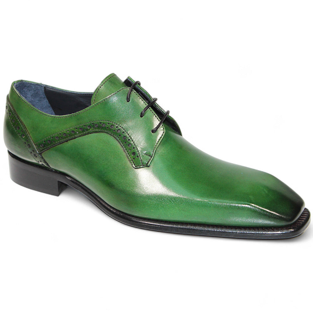 Duca by Matiste Spada Leather Shoes Green
