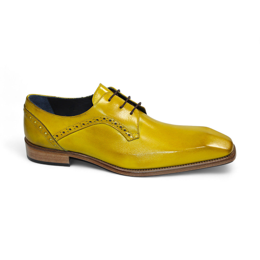 Duca by Matiste Spada Leather Shoes Yellow