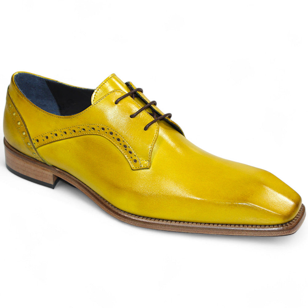 Duca by Matiste Spada Leather Shoes Yellow