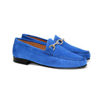 Duca by Matiste Termoli Suede Loafers Ocean Blue