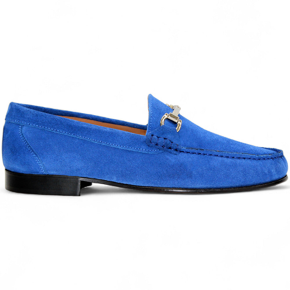 Duca by Matiste Termoli Suede Loafers Ocean Blue