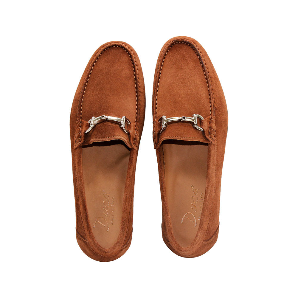 Duca by Matiste Termoli Suede Loafers Rust